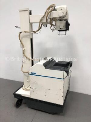 GE AMX 4 Model 46-27695461 Mobile X-Ray with Control Hand Trigger and Key (Powers Up with Key-Key Included) * Mfd Jan 1992 * * SN 12156E06 * - 2