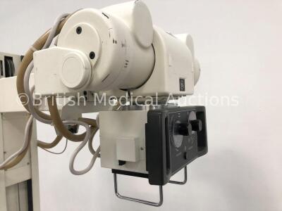 GE AMX 4 Model 46-27695461 Mobile X-Ray with Control Hand Trigger and Key (Powers Up with Key-Key Included) * Mfd Jan 1992 * * SN 12156E06 * - 3