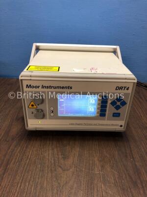Moor Instruments DRT 4 Laser Doppler Perfusion and Temperature Monitor (Powers Up) *S/N 003011* (G)