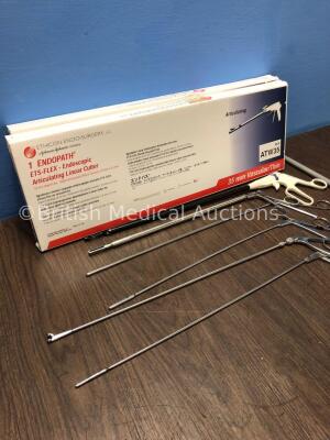 Job Lot of Laparoscopic Instruments and Two Endopath ATW 35 Linear Cutters - 3