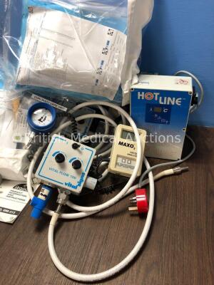 Mixed Lot Including Pari Turboboy Pump, Philips Smart Capnoline Nasal Cannulas, Sequoia Chad Therapeutic Unit, 2 x Vital Signs Vital Flow 100 Units wi - 2