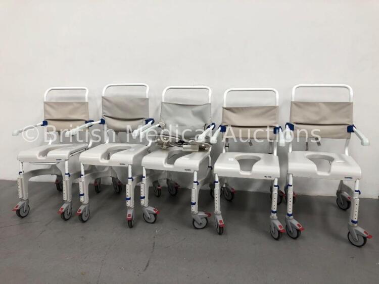 5 x Aquatec Ocean XL Shower Chair/Commodes