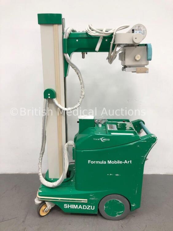 Shimadzu Formula Mobile-Art X-Ray System Model MUX-100H with Control Hand Trigger and Key (Powers Up with Key-Key Included) * SN 0362Z17605 * * Mfd Fe