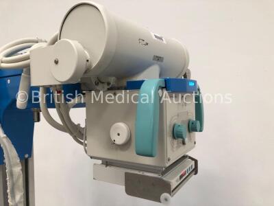 Shimadzu Formula Mobile-Art X-Ray System Model MUX-100H with Control Hand Trigger and Key (Powers Up with Key-Key Included) * SN 0362Z17509 * * Mfd Fe - 2
