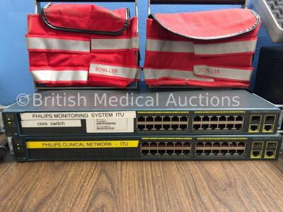 Mixed Lot Including 2 x Catalyst 2960 Series SI Units (Both Power Up)1 x 420 Smart UPS Unit (No Power) 100 x BD Blood Collection Tubes, 1 x Force Mode - 4