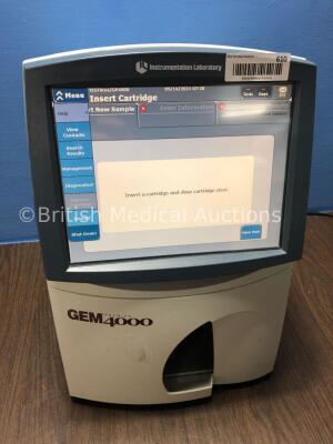 Instruments Laboratory GEM 4000 Premier Blood Gas Analyzer (Powers Up) - 3