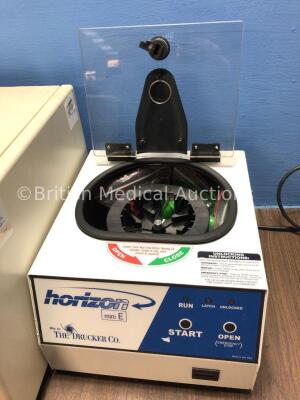 1 x IEC Centra-CLD Centrifuge and 1 x The Drucker Horizon Mini E Centrifuge (Both Power Up) - 4