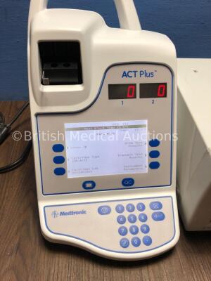 1 x Medtronic ACT Plus Automated Coagulation Timer and 1 x InterMed Penlon AV900 Ventilator Software Version V3.35 Build 001 - Display Version v3.07 B - 2