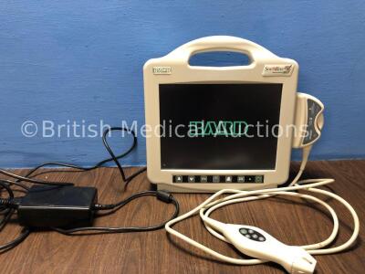 1 x Bard Site Rite Ref 976300 Ultrasound System with 1 x Bard Site Rite Ref 9760034 Transducer / Probe and 1 x AC Power Supply (Powers Up with Cracked