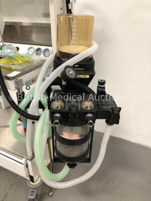 Pneupac 550 Induction Anaesthesia Machine with Blease 2200 Ventilator, Blease AlarmPac,Hoses,Bellow,Absorber and Accessories - 6