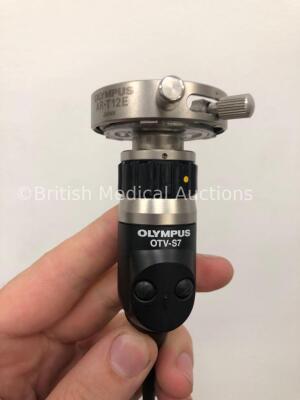 Olympus WM-SC Workstation Including Sony Trinitron Monitor, Olympus OES UHI-2 Insufflator Unit,Olympus OTV-S7H-N Camera Head,Olympus Visera OTV-S7 Cam - 6