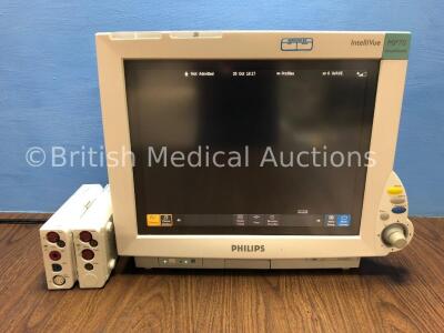 Philips IntelliVue MP70 Anesthesia Touch Screen Patient Monitor Software Version M.04.05-19 *Mfd 2006-01*(Powers Up) with 1 x M3012A Module *Mfd 2011-