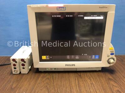 Philips IntelliVue MP70 Anesthesia Touch Screen Patient Monitor Software Version M.04.05-19 *Mfd 2008-12* (Powers Up) with 1 x M3012A Module *Mfd 2011