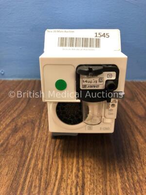 GE E-CAiO Gas Module with Spirometry and D-Fend Water Trap * Mfd Feb 2007 * **SN 6256451**