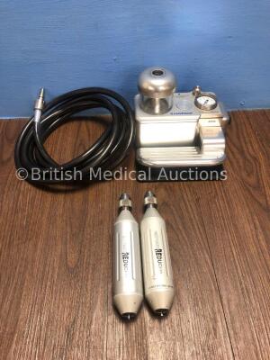 Anspach Dental Pump with 2 x Anspach Speed Reducers *S/N F39307013301 / 50207295-2 / 50207295-3*