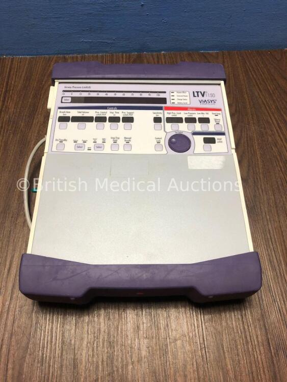 Carefusion LTV 1150 Ventilator *S/N F25139* **Mfd 12/2008**