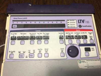 Carefusion LTV 1150 Ventilator *S/N F67088* **Mfd 04/2013* - 2