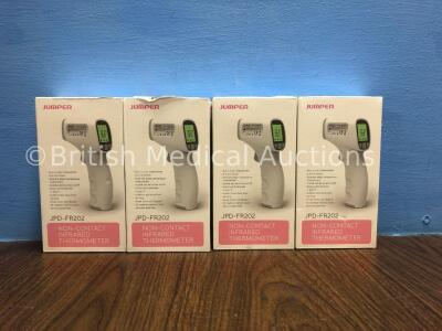 4 x JUMPER JPD-FR202 Non-Contact Infrared Thermometer * New In Box *