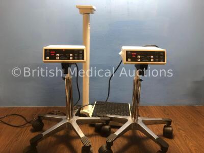 Mixed Lot Including 2 x Matrix Digital MDM Nitrous Systems on Stands and 1 x Seca Scales (All Power Up) *O606DMM4535 / 0608DMM4606*