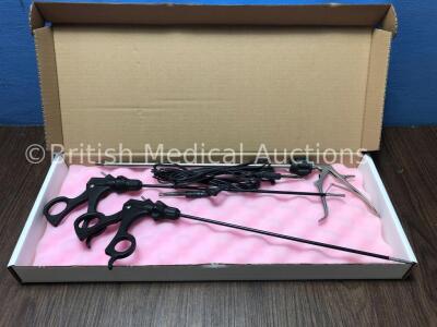 3 x Laparoscopic Instruments with Cables