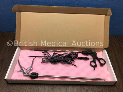 2 x Laparoscopic Instruments with Cables