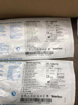 Job Lot of Consumables Including Nasopharyngeal Airways, Atomization Devices and J1 Staples (All Out of Date) - 2