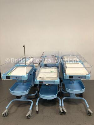 6 x Kanmed Baby Beds with Mattresses *S/N NA*