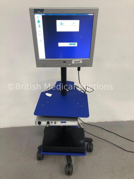 SRS Monitor on Stand with MediPlus CT3000 Non-Invasive Bladder Analyzer for Men Release Version 4.1.1.0 (Powers Up) *S/N CT3510378 / RN-7490L 00R1001*