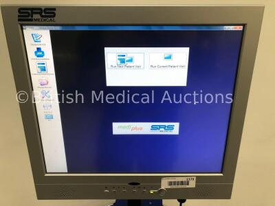 SRS Monitor on Stand with MediPlus CT3000 Non-Invasive Bladder Analyzer for Men Release Version 4.1.1.0 (Powers Up) *S/N CT3510378 / RN-7490L 00R1001* - 2