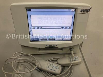 Genesys Medical Solutions Olympic CFM 6000 Monitor on Stand with 2 x Amplifier Modules (Powers Up) *S/N 11367* **A/N 054202* - 2