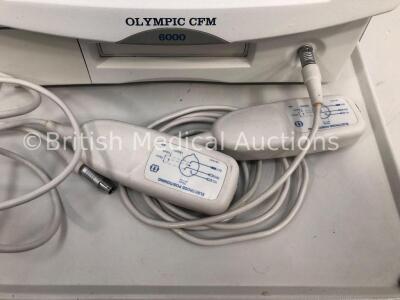 Genesys Medical Solutions Olympic CFM 6000 Monitor on Stand with 2 x Amplifier Modules (Powers Up) *S/N 11367* **A/N 054202* - 5