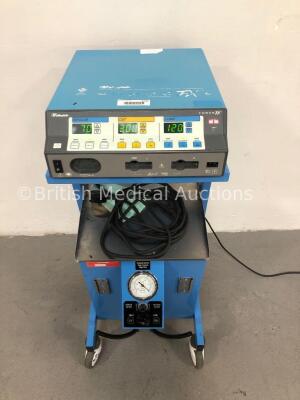 Valleylab Force FX-8C Electrosurgical / Diathermy Unit on Trolley (Powers Up) *S/N F7J57216A* **A/N 109929**