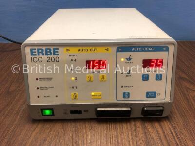 ERBE ICC 200 Electrosurgical Diathermy Unit (Powers Up) *D-1049*