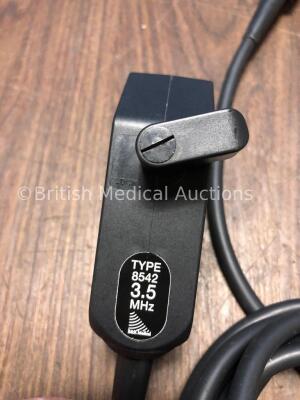1 x BK Medical Type 8542 3.5 MHz Transducer / Probe and 1 x BK Medical Type 8660 5-8 MHz Transducer / Probe - 3