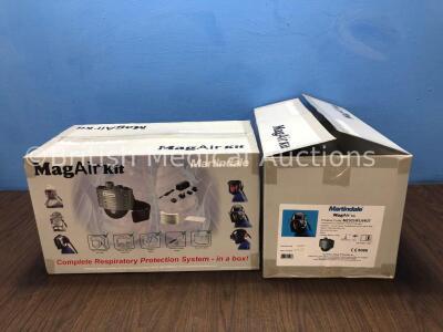 2 x Martindale Ref-M23CHFUVKIT MagAir Kit Respiratory Systems *Stock Photos Used*