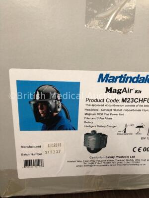 2 x Martindale Ref-M23CHFUVKIT MagAir Kit Respiratory Systems *Stock Photos Used* - 2