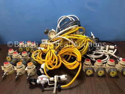 Job Lot of Valves Regulators and Hoses