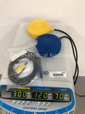 ConMed System 2500 Electrosurgical / Diathermy Unit with Electrode and Footswitch (Powers Up) - 3