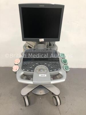 Siemens Acuson S2000 Ultrasound Scanner Model 10041461 *S/N 200522* **Mfd 08/2008** with Sony UP-D23MD Digital Colour Printer and Mitsubishi P93D Prin