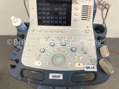 Toshiba Aplio XG SSA-790A Flat Screen Ultrasound Scanner *S/N 99F0924363* **Mfd 02/2009** with 2 x Transducers / Probes (PLT-704SBT *Mfd 03/2012* and - 2