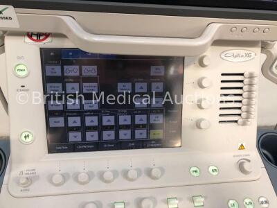 Toshiba Aplio XG SSA-790A Flat Screen Ultrasound Scanner *S/N 99F0924363* **Mfd 02/2009** with 2 x Transducers / Probes (PLT-704SBT *Mfd 03/2012* and - 3