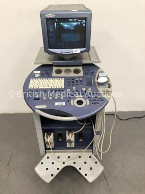 GE Voluson 730 Pro Ultrasound Scanner *S/N ***752* **Mfd 03/2008** Software Version 5.4.6.2002 with 2 x Transducers / Probes (RSP6-16 *Mfd 08/2007* an