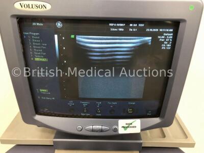 GE Voluson 730 Pro Ultrasound Scanner *S/N ***752* **Mfd 03/2008** Software Version 5.4.6.2002 with 2 x Transducers / Probes (RSP6-16 *Mfd 08/2007* an - 3
