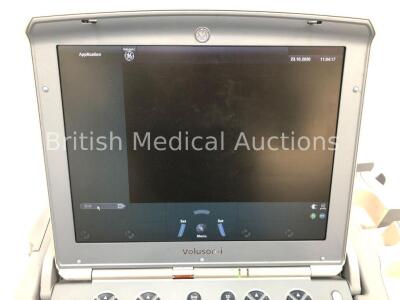 GE Voluson - i Portable Ultrasound Scanner *S/N B05113* **Mfd 06/2014** on Cart (Powers Up - Not Able to Gain Software Version Due to No Compatible Pr - 5