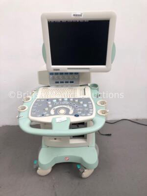 Esaote MyLab60 X Vision Ultrasound Scanner Model 6150 010 (Hard Drive Removed-Missing Dials-See Photos) * SN 3643 * * Mfd 2008 *