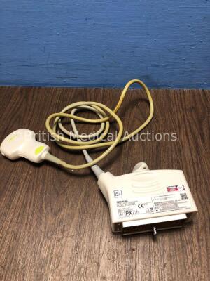 Toshiba Model PVT-375BT Convex Array Transducer *Mfd 02/2014* *S/N FDA1426357*