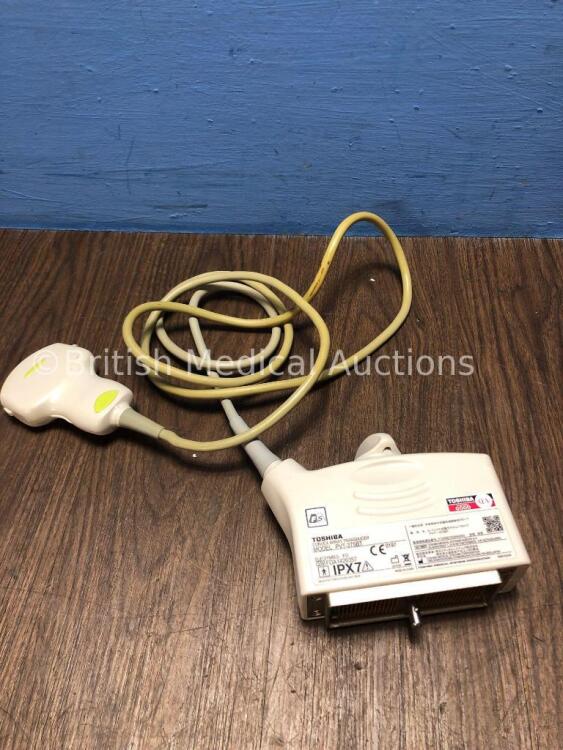 Toshiba Model PVT-375BT Convex Array Transducer *Mfd 02/2014* *S/N FDA1426357*