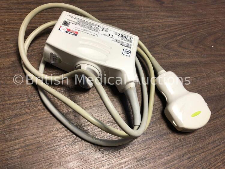 Toshiba Model PVT-375BT Convex Array Transducer *Mfd 04/2014* *S/N FDA1442318*