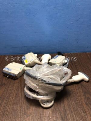 Job Lot of Chison Ultrasound Transducer / Probes Including 1 x Chison D3C60L Transducer / Probe, 1 x Chison V4C40L Transducer / Probe and 1 x Chison D