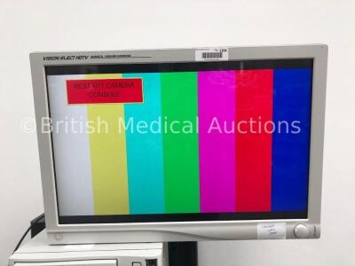 Stryker Stack System Including Stryker Vision Elect HDTV Surgical Viewing Monitor,Stryker SDC Ultra HD Information Management System * Missing Plastic - 2